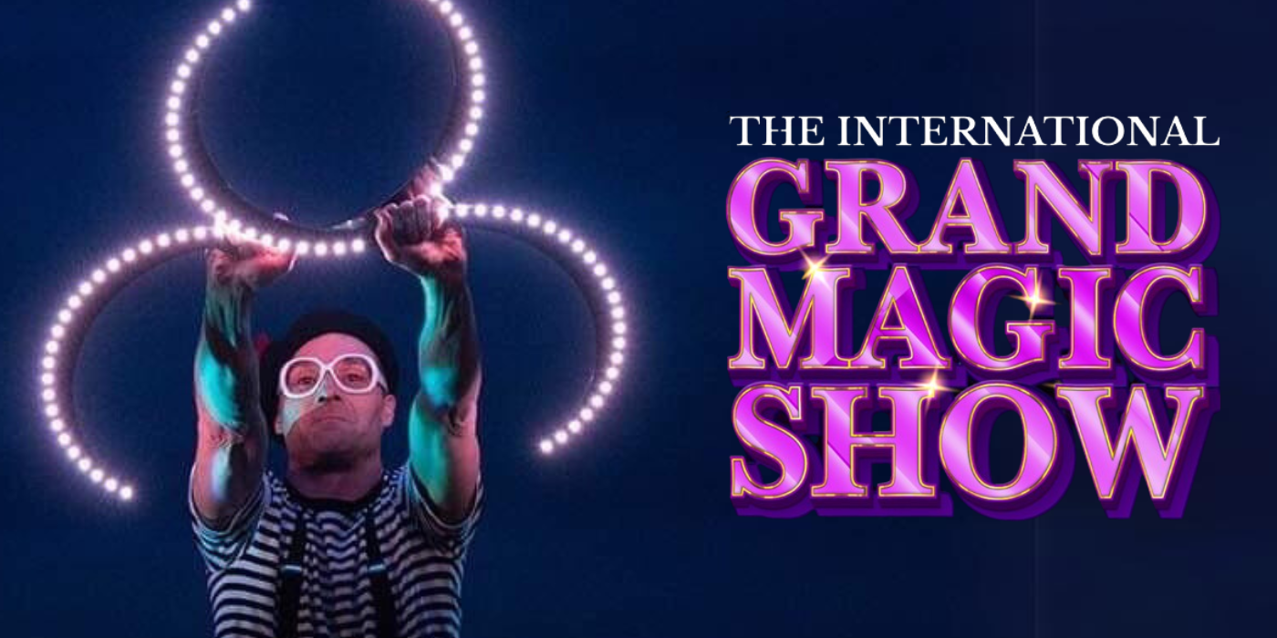 Grand International Magic Show website banner